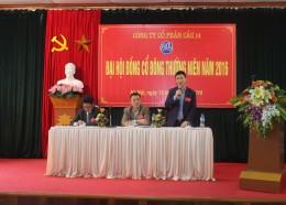 ĐẠI HỘI ĐỒNG CỔ ĐÔNG THƯỜNG NIÊN NĂM 2016