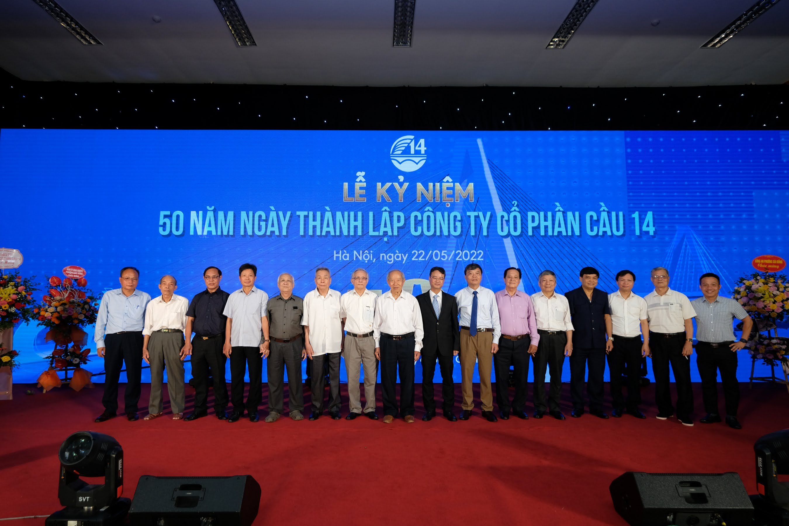 KỶ NIỆM 50 NĂM THÀNH LẬP CÔNG TY CỔ PHẦN CẦU 14